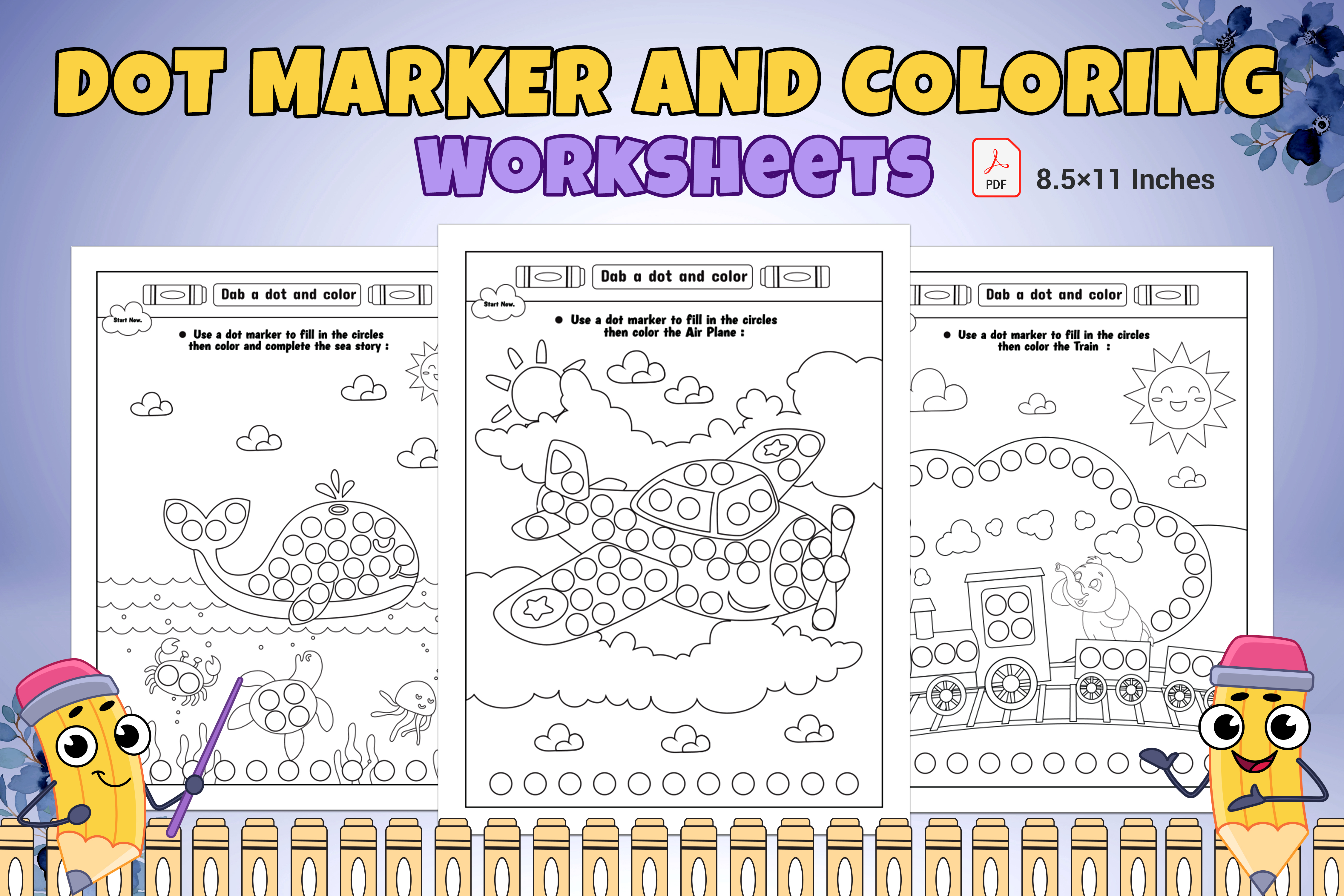 Dot Marker Worksheets